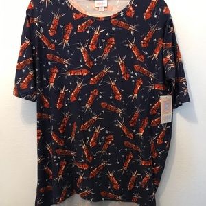 XS LuLaRoe Irma top